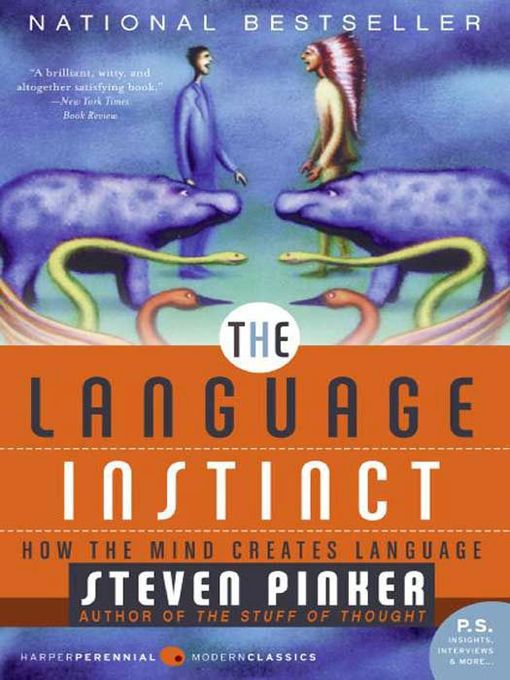 Title details for The Language Instinct by Steven Pinker - Available